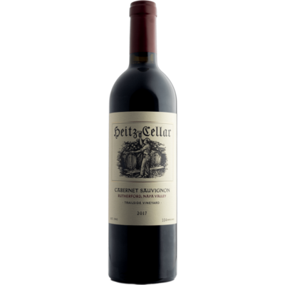 Heitz Cellar 2017 Trailside Vineyard Rutherford Cabernet Sauvignon 750ml Wine Bottle