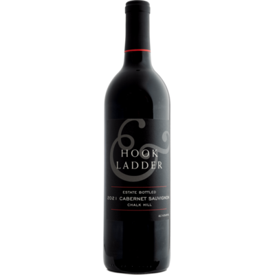 Hook & Ladder 2021 Chalk Hill Estate Cabernet Sauvignon 750ml Wine Bottle