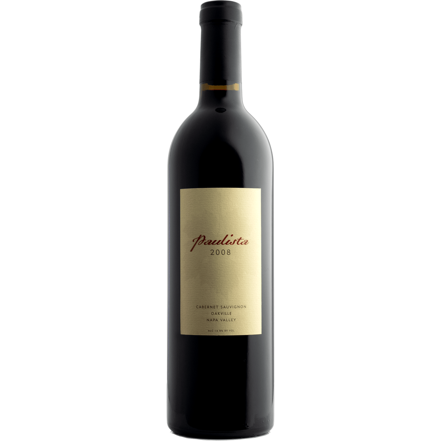 Paulista 2008 Oakville Cabernet Sauvignon 750ml Wine Bottle
