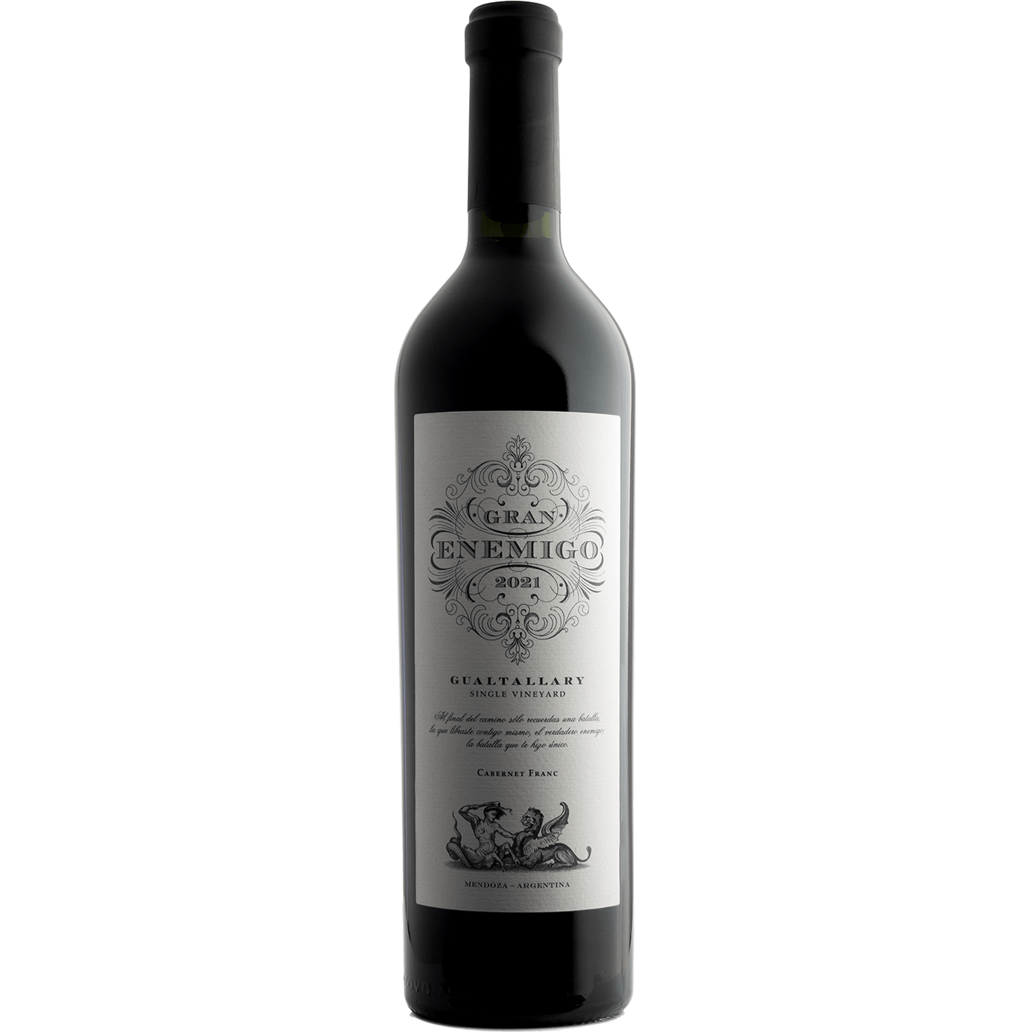 El Enemigo 2021 'Gran Enemigo' SV Gualtallary Cabernet Franc 750ml Wine Bottle