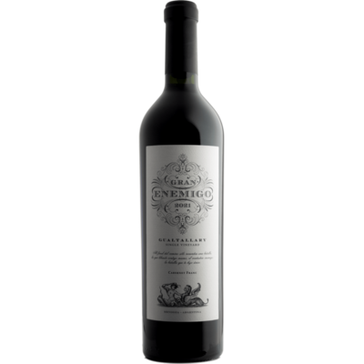 El Enemigo 2021 'Gran Enemigo' SV Gualtallary Cabernet Franc 750ml Wine Bottle