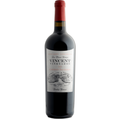 Vincent Vineyards 2019 'Family Reserve' Cabernet Sauvignon 750ml Wine Bottle