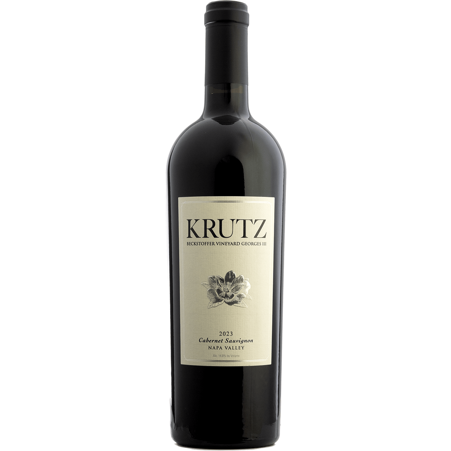 Krutz Family Cellars 2023 Beckstoffer Georges III Rutherford Cabernet Sauvignon 750ml Wine Bottle