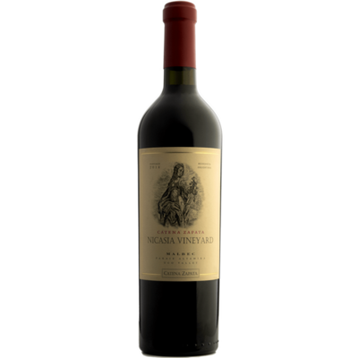 Bodega Catena Zapata 2014 Nicasia Vineyard Mendoza Malbec 750ml Wine Bottle