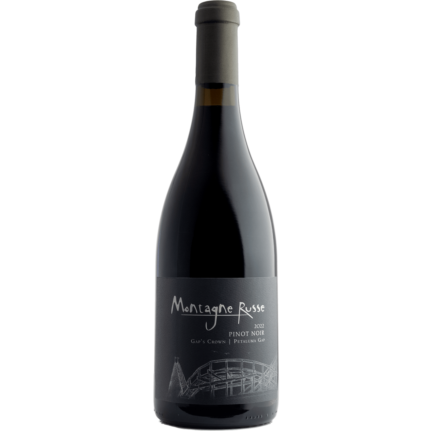 Montagne Russe 2022 Gap's Crown Vineyard Pinot Noir 750ml Wine Bottle