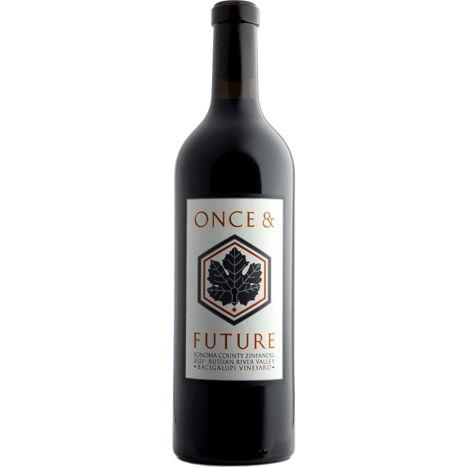 Once & Future 2021 Bacigalupi Vineyard RRV Zinfandel 750ml Wine Bottle