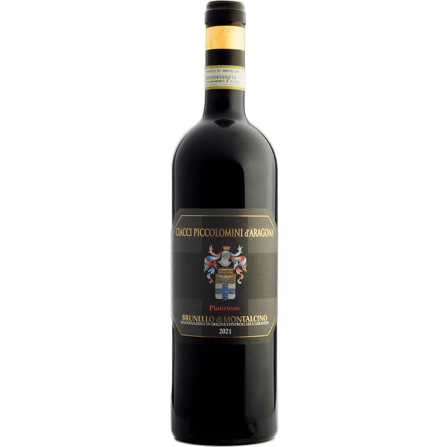 Ciacci Piccolomini d'Aragona 2021 'Pianrosso' Brunello di Montalcino 750ml Wine Bottle