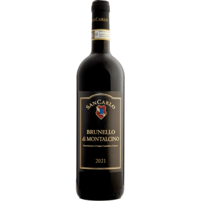 SanCarlo 2021 Brunello di Montalcino 750ml Wine Bottle