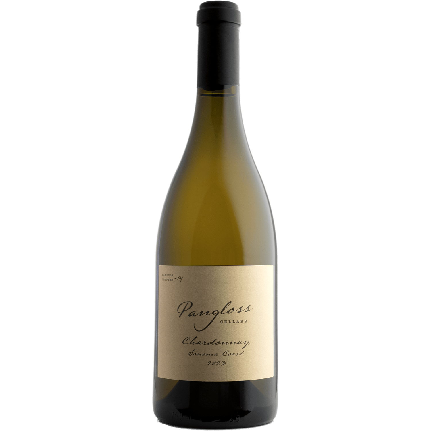 Pangloss Cellars 2023 Sonoma Coast Chardonnay 750ml Wine Bottle