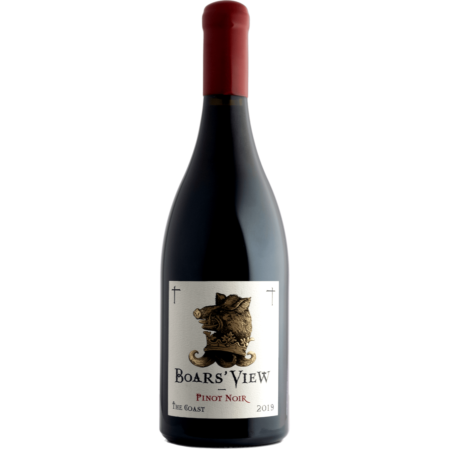 Boar's View (by Schrader) 2019 'The Coast' Estate Pinot Noir 750ml Wine Bottle
