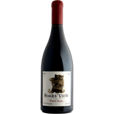 Boar's View (by Schrader) 2019 'The Coast' Estate Pinot Noir 750ml Wine Bottle