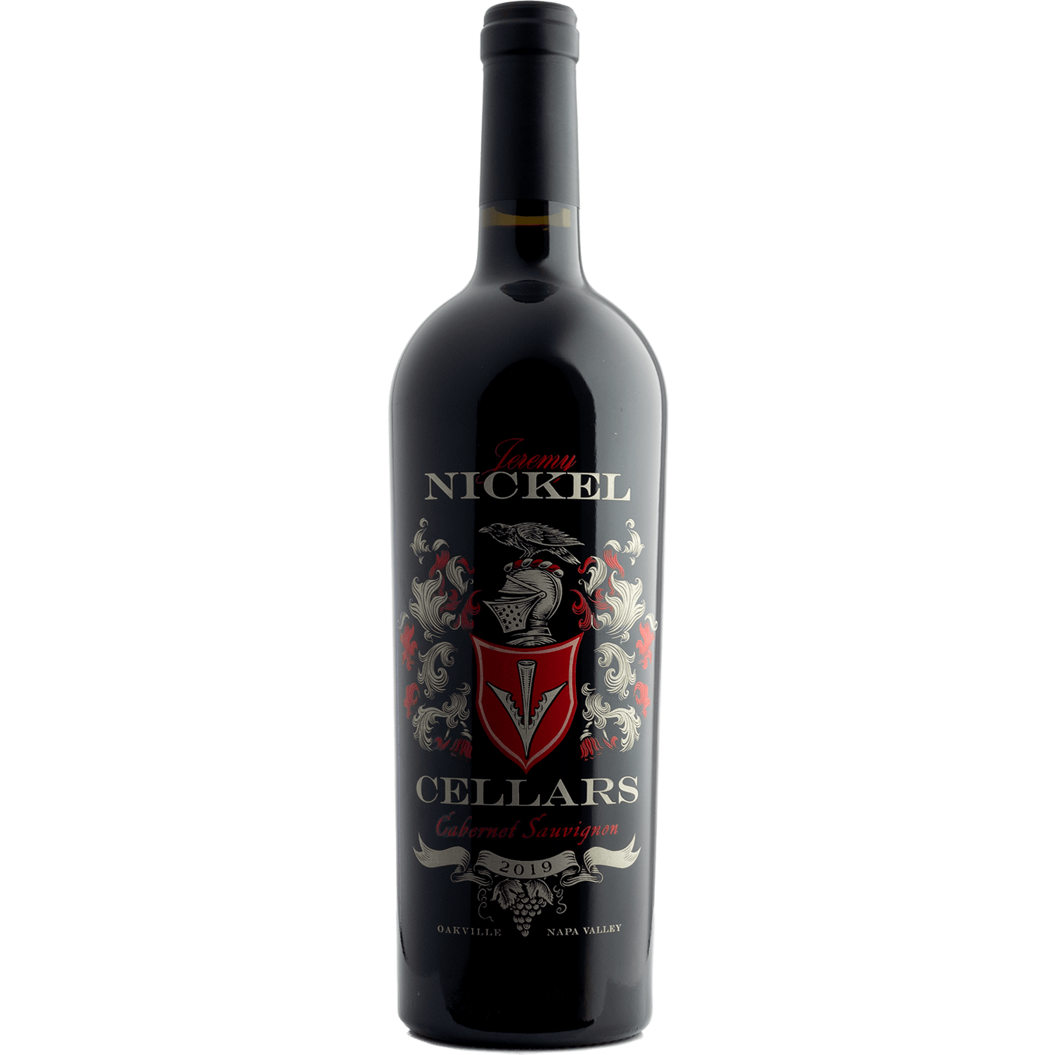 Jeremy Nickel Cellars 2019 Oakville Estate Cabernet Sauvignon 750ml Wine Bottle