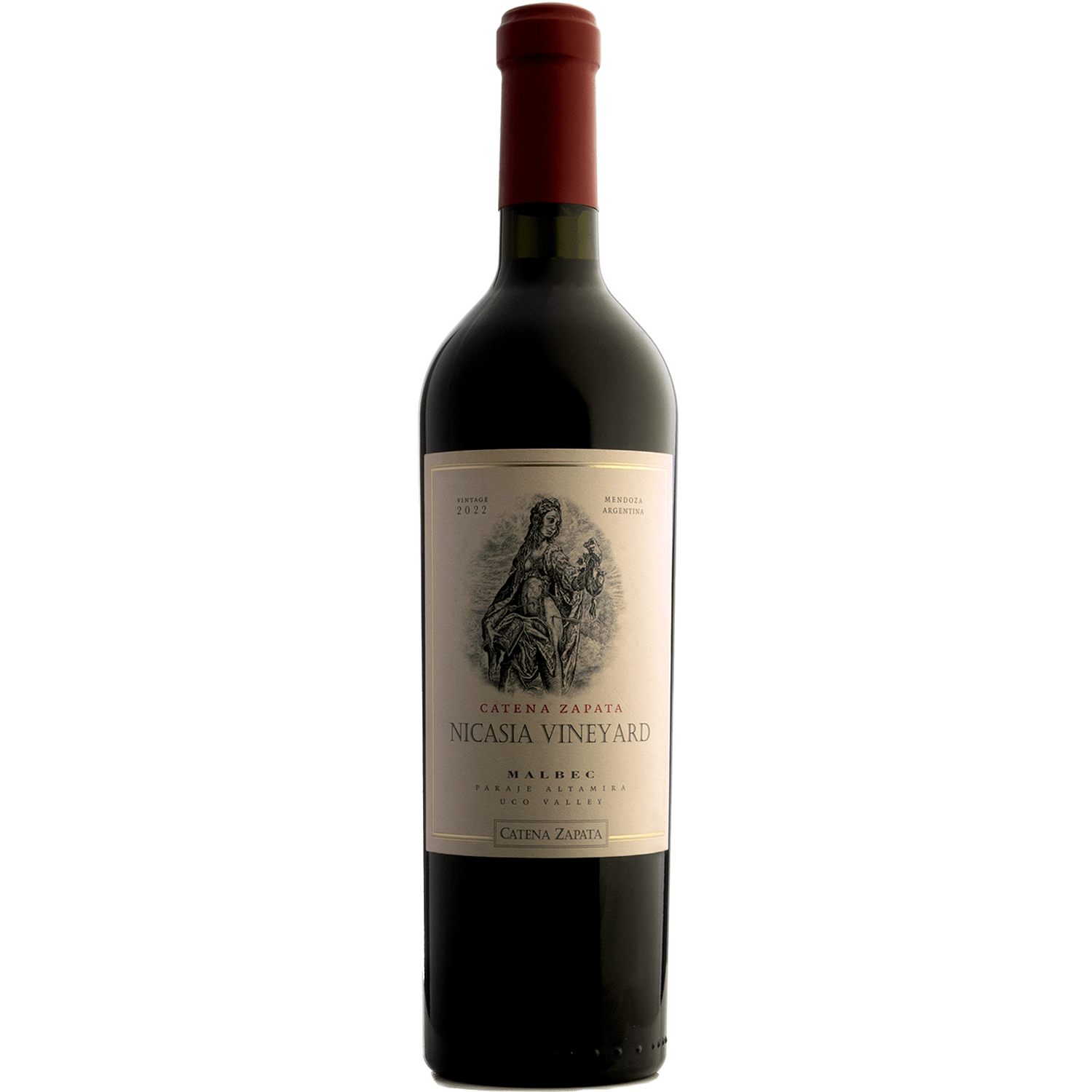 Bodega Catena Zapata 2022 Nicasia Vineyard Mendoza Malbec 750ml Wine Bottle