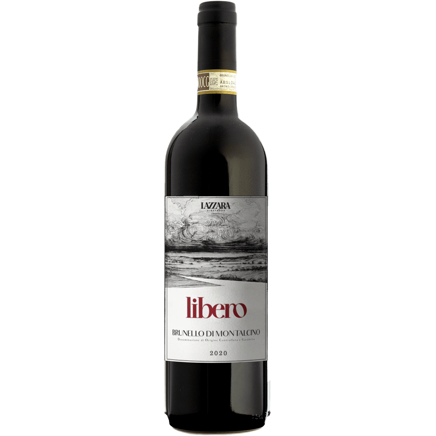 Lazzara 2020 'Libero' Brunello di Montalcino 750ml Wine Bottle