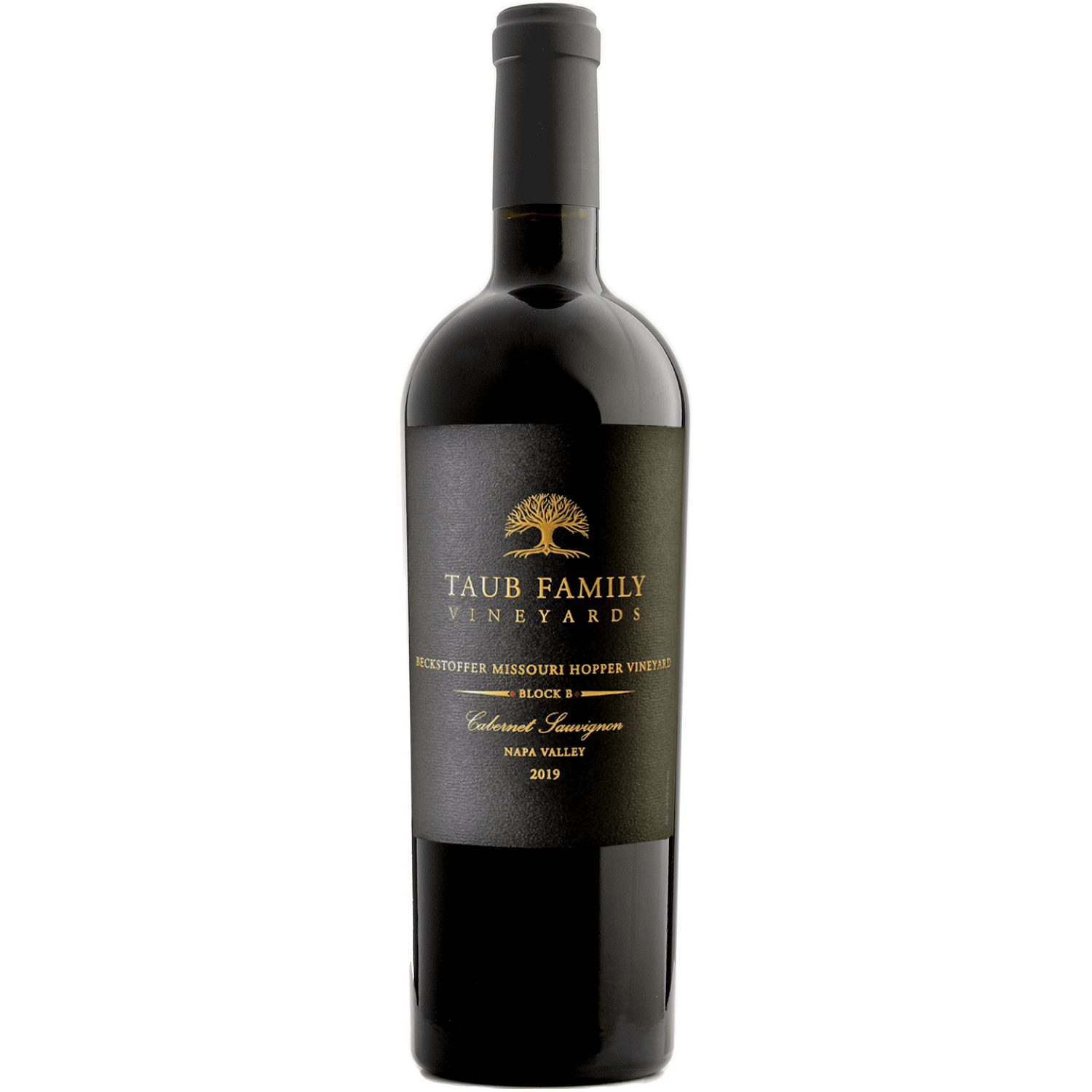 Taub Family 2019 Beckstoffer Missouri Hopper Block B Cabernet Sauvignon 750ml Wine Bottle