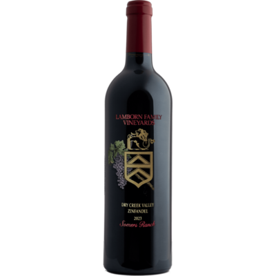 Lamborn Family Vineyards 2023 Somers Ranch DCV Zinfandel 750ml Wine Bottle