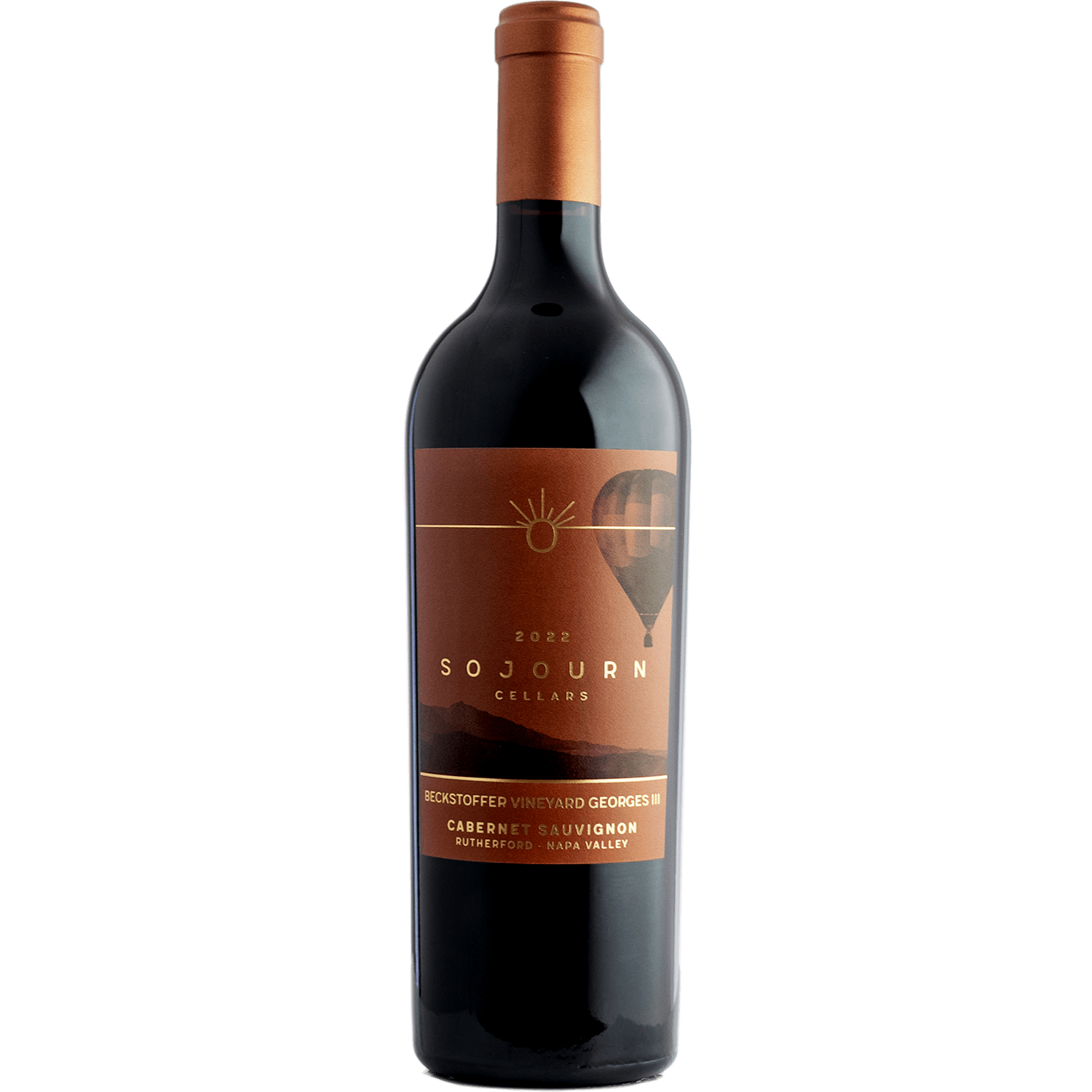 Sojourn Cellars 2022 Beckstoffer Georges III Vineyard Cabernet Sauvignon 750ml Wine Bottle