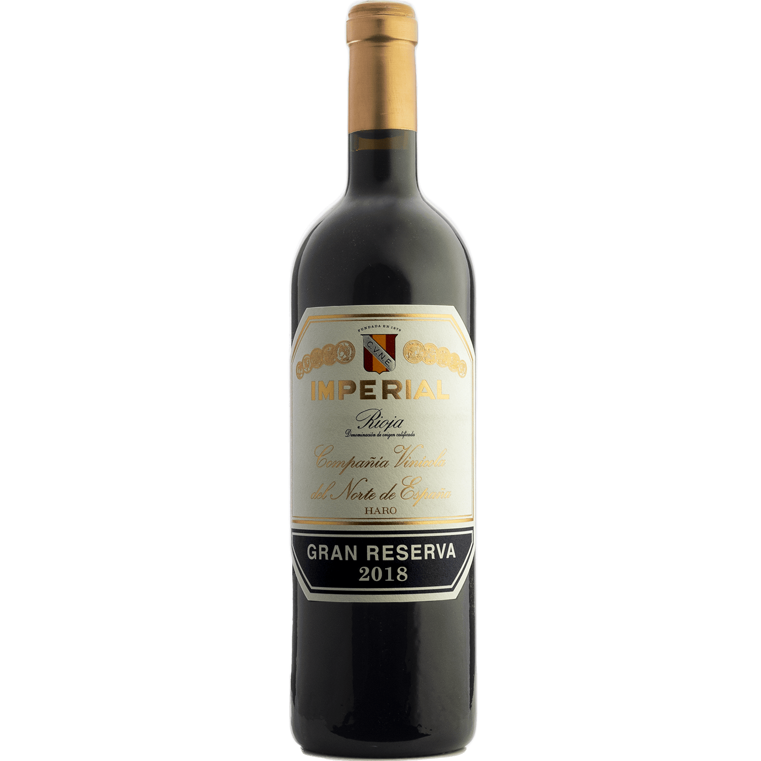 CVNE 2018 'Imperial' Gran Reserva Rioja 750ml Wine Bottle
