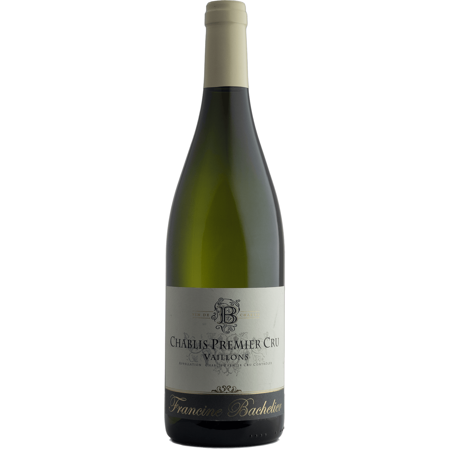 Domaine Francine Bachelier 2023 Chablis Vaillons 1er Cru 750ml Wine Bottle