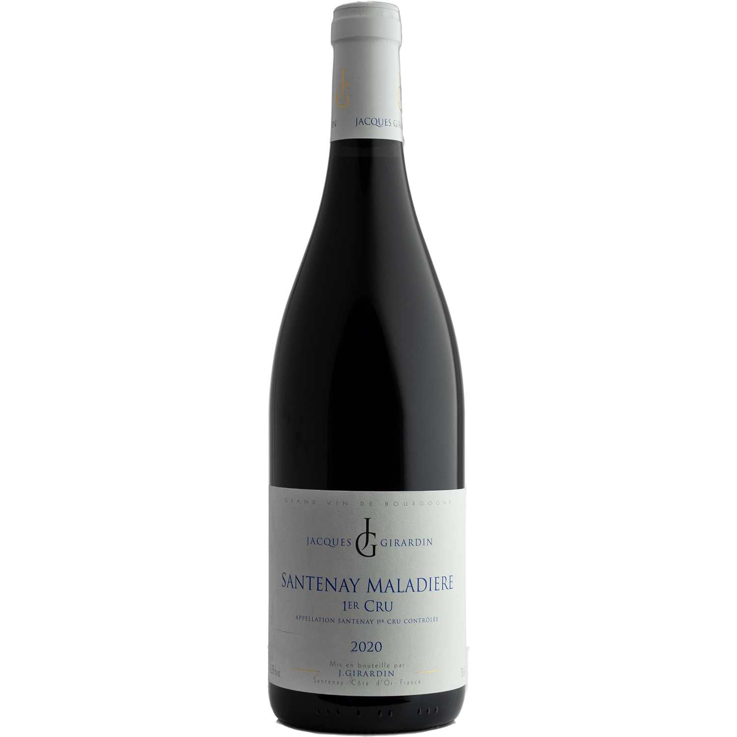 Domaine Jacques Girardin 2020 Maladiere Santenay 1er Cru 750ml Wine Bottle