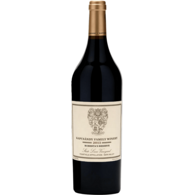 Kapcsándy 2013 'Roberta's Reserve' State Lane Vineyard Napa Valley 750ml Wine Bottle