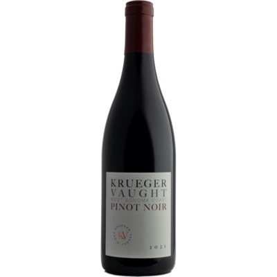Krueger Vaught 2021 West Sonoma Coast Pinot Noir 750ml Wine Bottle