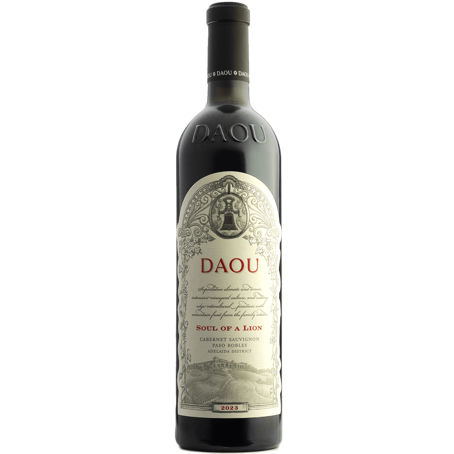 DAOU 2023 'Soul of a Lion' Adelaide District Cabernet Sauvignon 750ml Wine Bottle