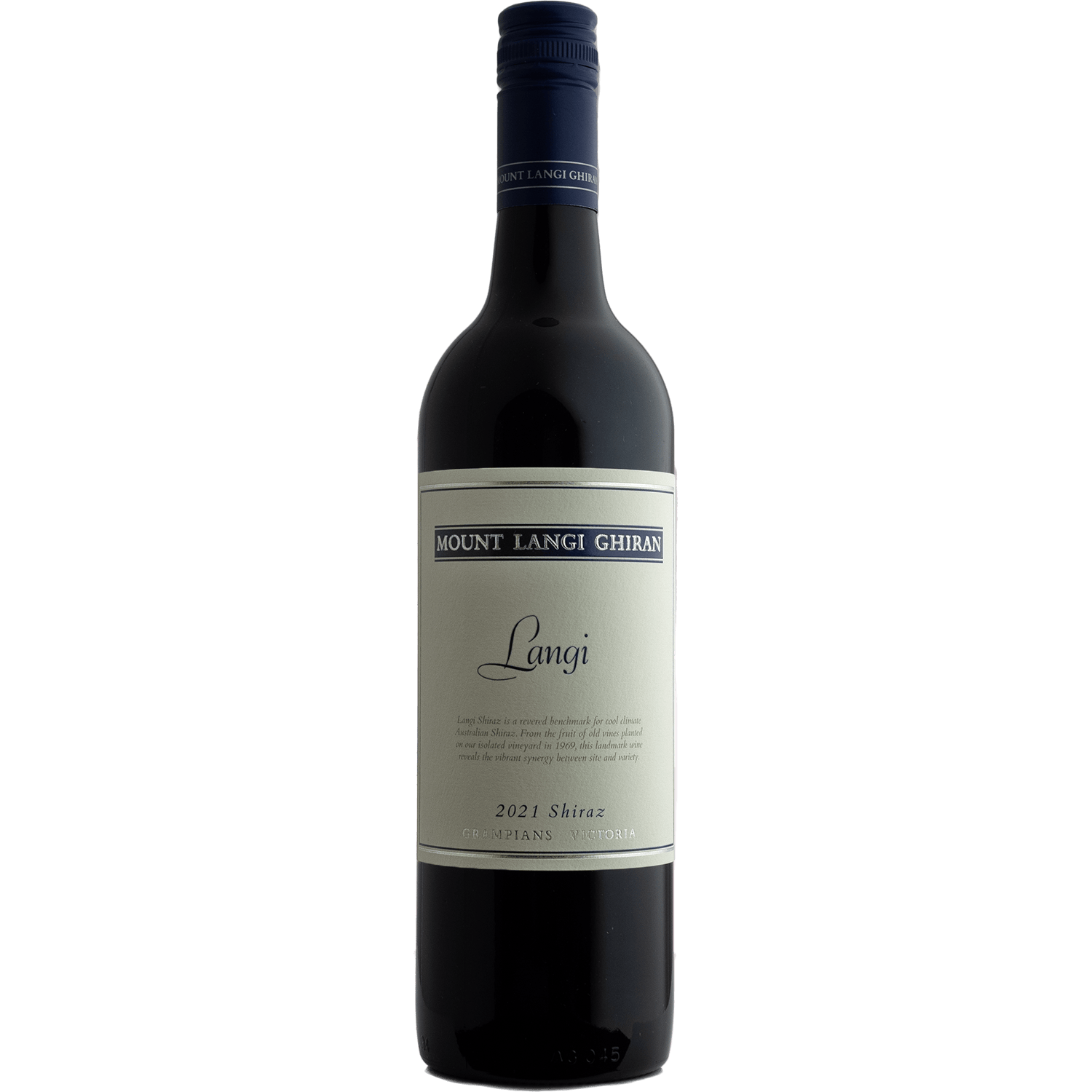 Mount Langi Ghiran 2021 'Langi' Grampians Shiraz 750ml Wine Bottle