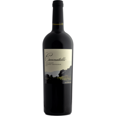 Cannatelli 2021 Napa Valley Cabernet Sauvignon 750ml Wine Bottle