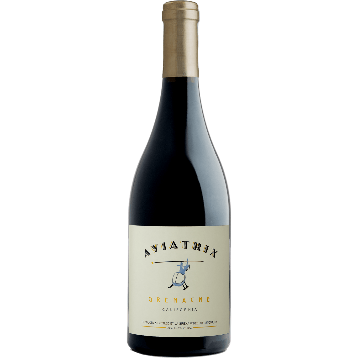 La Sirena 2021 'Aviatrix' Bennett Valley Grenache 750ml Wine Bottle