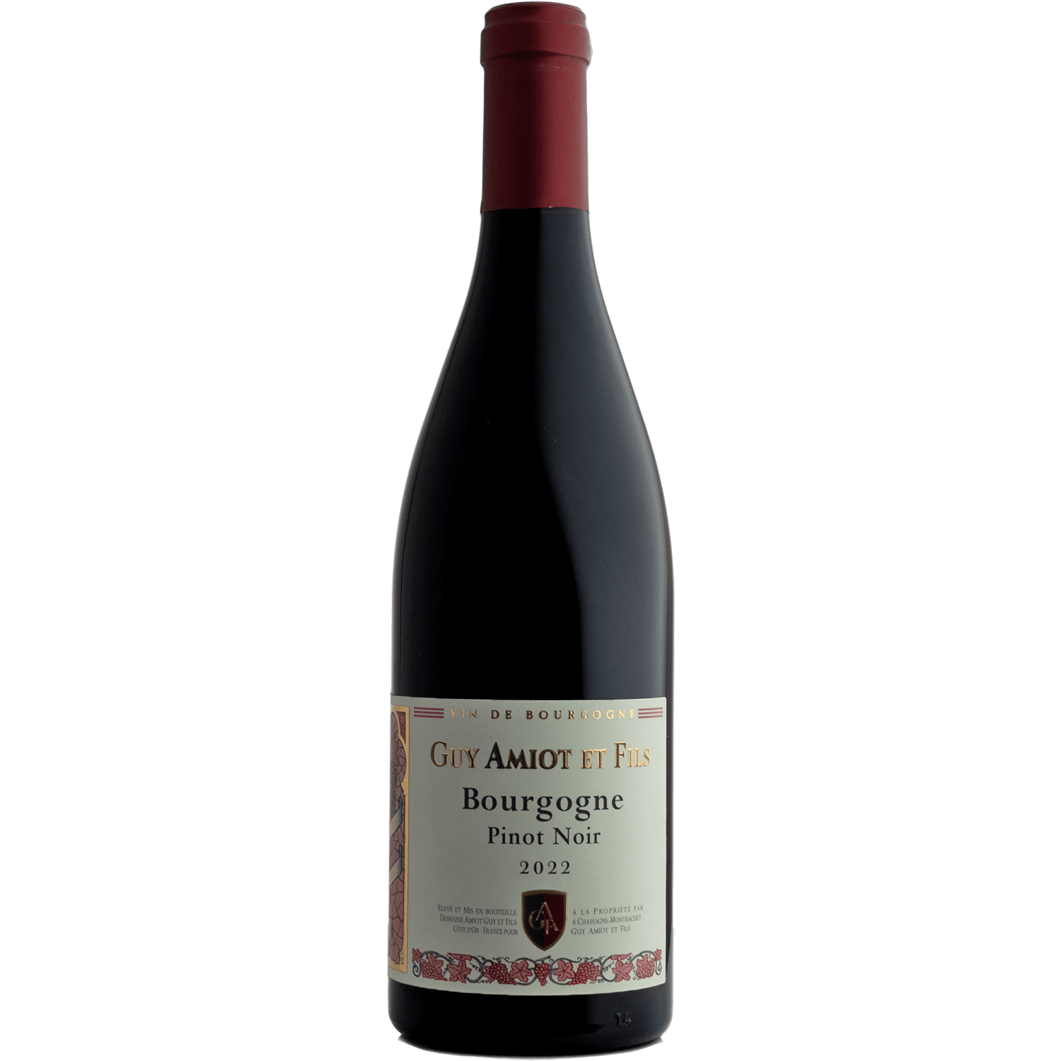 Domaine Guy Amiot & Fils 2022 'Cuvée Simone' Bourgogne Rouge 750ml Wine Bottle