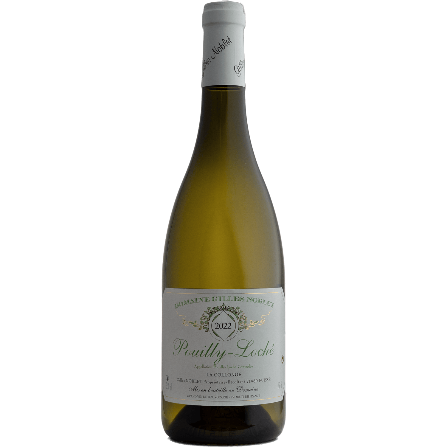 Domaine Gilles Noblet 2022 Pouilly-Loché 750ml Wine Bottle