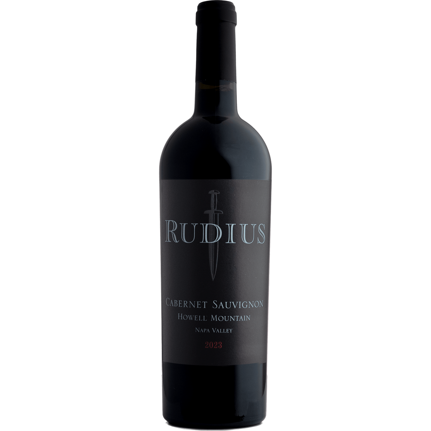 Rudius 2023 Howell Mountain Napa Cabernet Sauvignon 750ml Wine Bottle