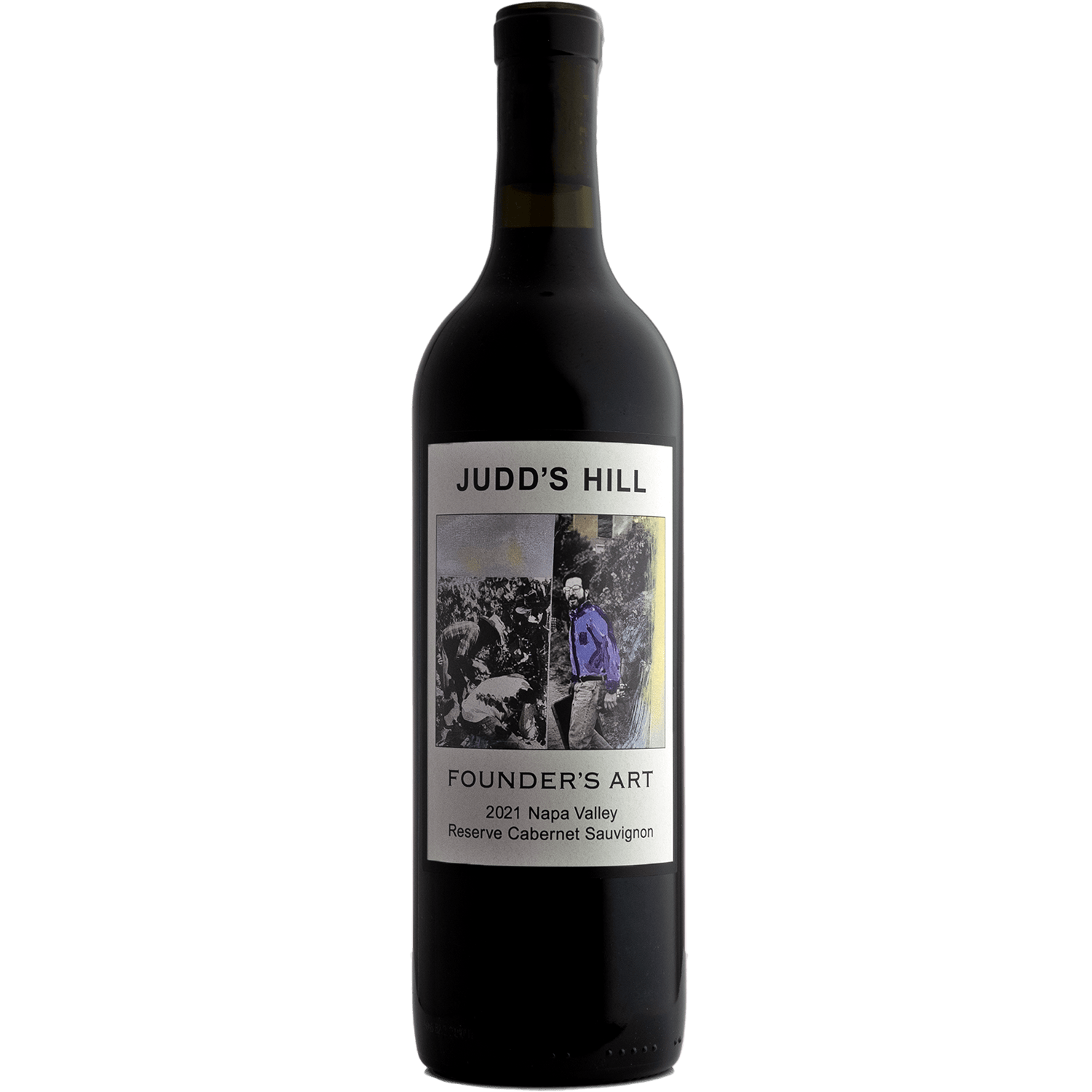 Judd's Hill 2021 Founder's Art Reserve Cabernet Sauvignon 750ml Wine Bottle