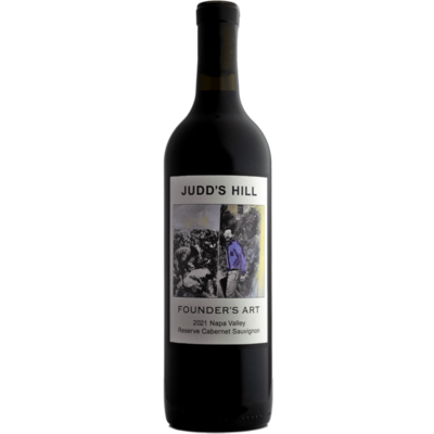 Judd's Hill 2021 Founder's Art Reserve Cabernet Sauvignon 750ml Wine Bottle