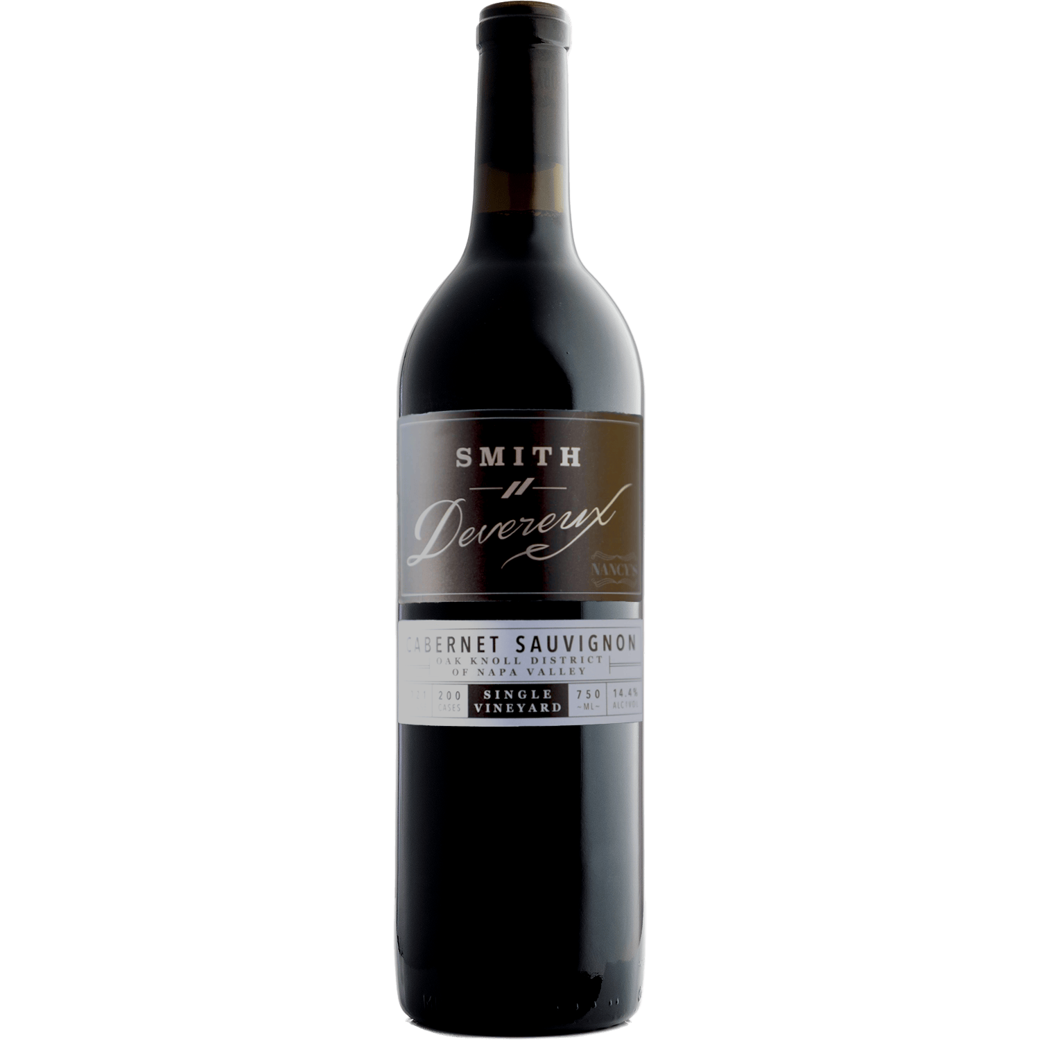 Smith Devereux 2023 Nancy's Vineyard Napa Valley Cabernet Sauvignon 750ml Wine Bottle