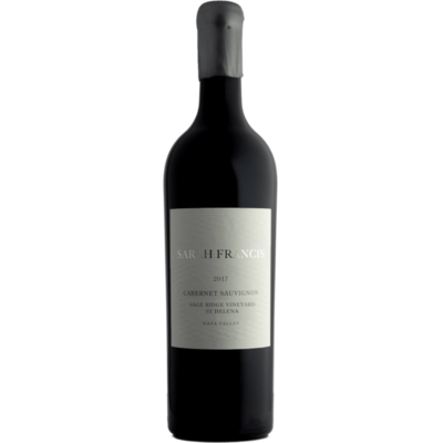 Sarah Francis 2017 Sage Ridge Vineyard Cabernet Sauvignon 750ml Wine Bottle