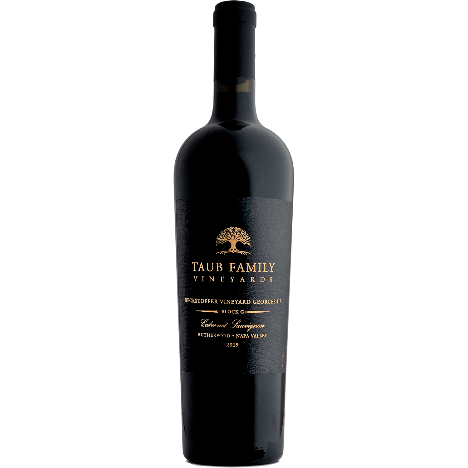 Taub Family 2019 Beckstoffer Georges III Block G Cabernet Sauvignon 750ml Wine Bottle