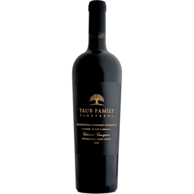 Taub Family 2019 Beckstoffer Georges III Block G Cabernet Sauvignon 750ml Wine Bottle
