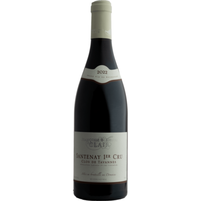 Domaine Francoise & Denis Clair 2022 Santenay 1er Cru Clos de Tavannes 750ml Wine Bottle