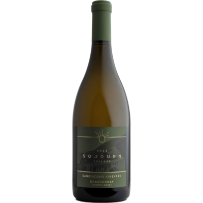 Sojourn Cellars 2022 Sangiacomo Vineyard Chardonnay 750ml Wine Bottle