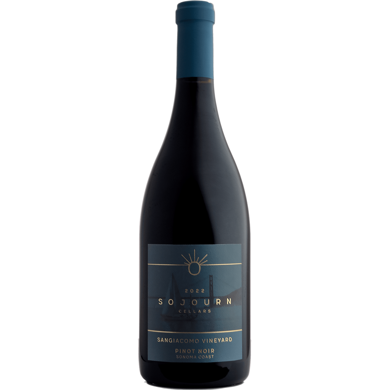 Sojourn Cellars 2022 Sangiacomo Vineyard Pinot Noir 750ml Wine Bottle