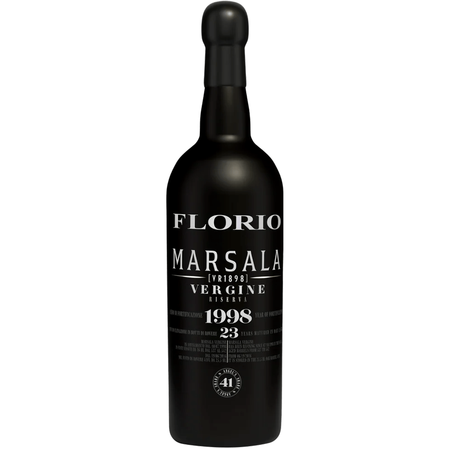Florio 1998 Vergine Riserva Marsala 750ml Wine Bottle
