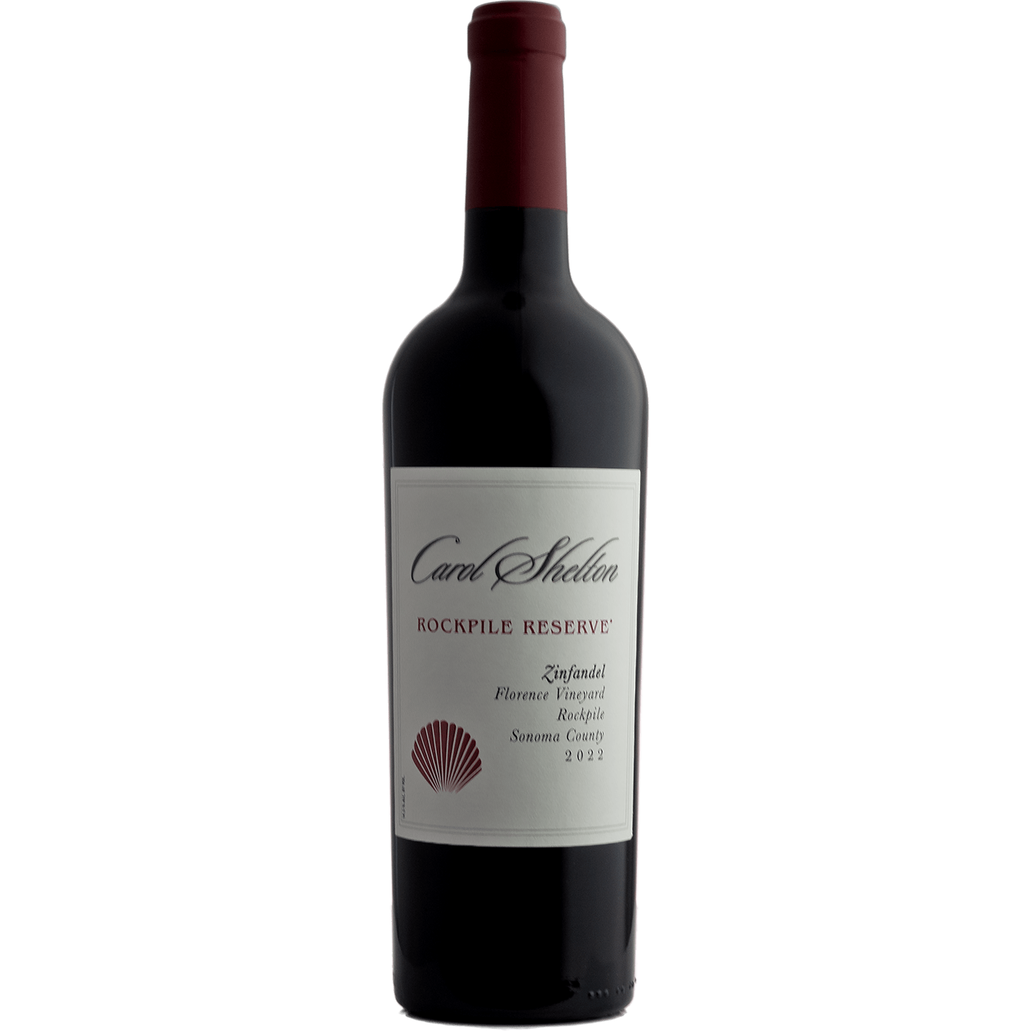 Carol Shelton 2022 Florence Vineyard Rockpile Reserve Zinfandel 750ml Wine Bottle