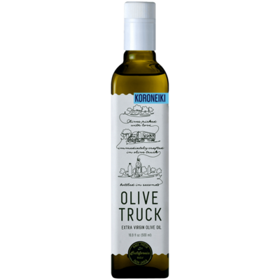 Olive Truck 2025 'Koroneiki' Dunnigan Hills Extra Virgin Olive Oil 500ml 750ml Wine Bottle
