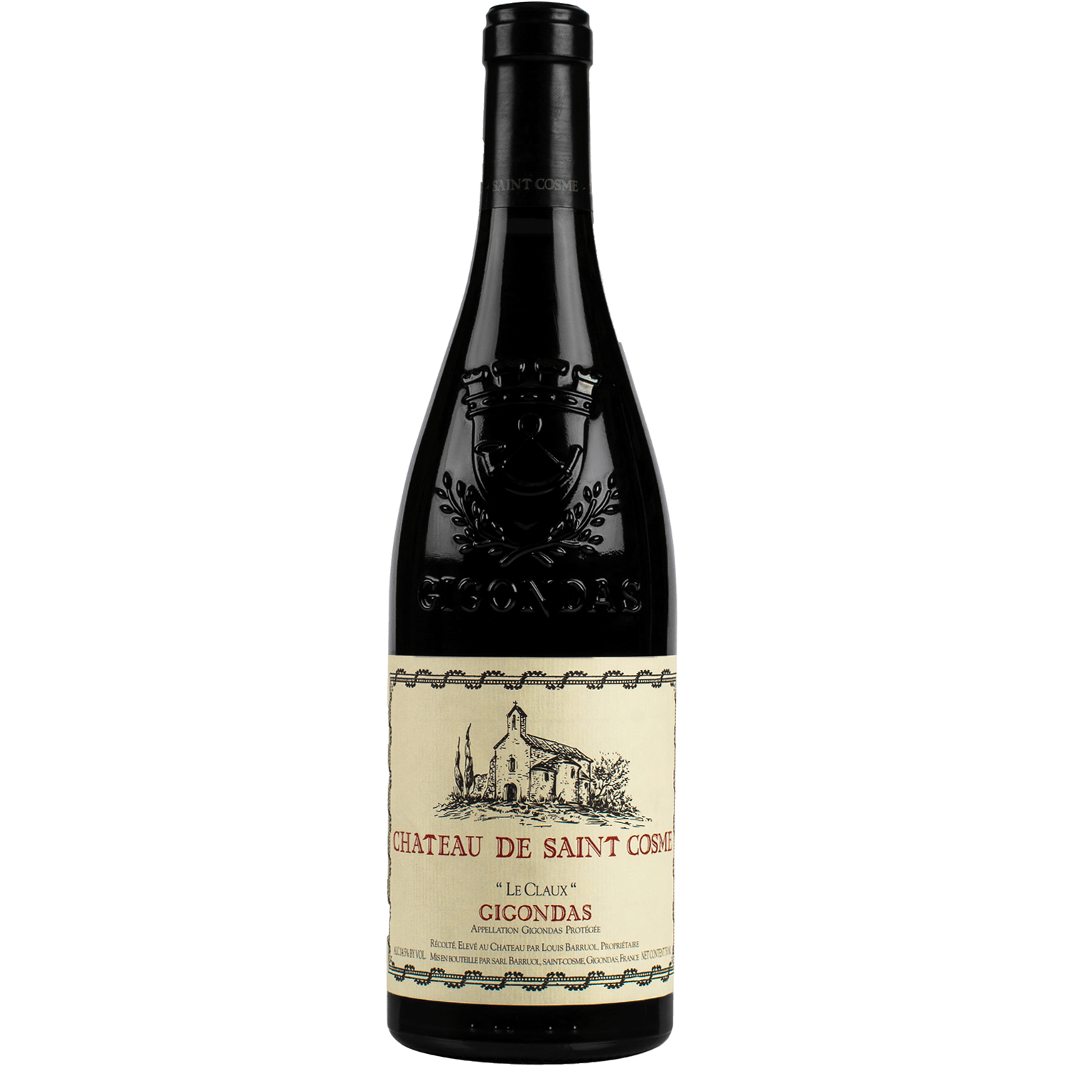 Château de Saint Cosme 2023 Le Claux Gigondas 750ml Wine Bottle