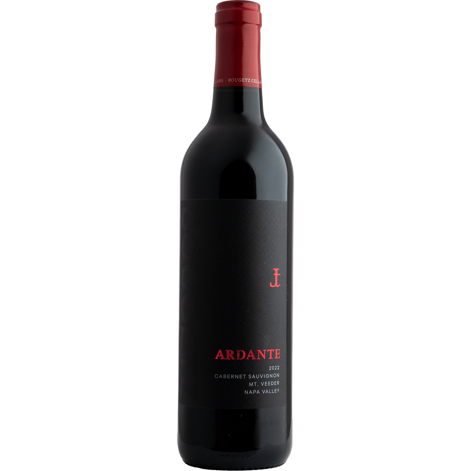 Bougetz Cellars 2022 'Ardante' Mt. Veeder Cabernet Sauvignon 750ml Wine Bottle