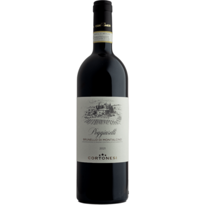 Cortonesi 2021 'Il Poggiarelli' Brunello di Montalcino 750ml Wine Bottle