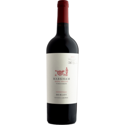 Markham Vineyards 2021 'District Series' Yountville Merlot 750ml Wine Bottle