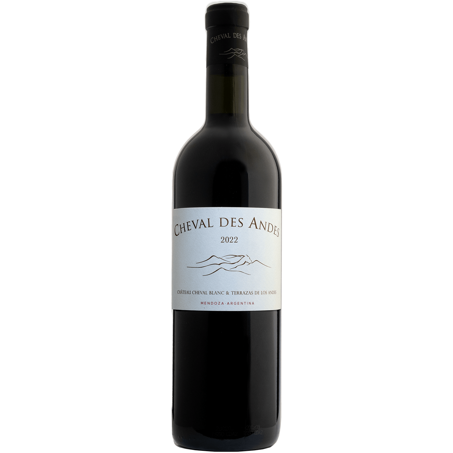 Cheval Blanc & Terrazas 2022 'Cheval des Andes' Mendoza 750ml Wine Bottle